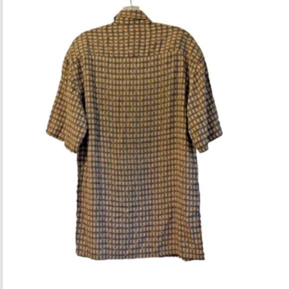 Campia Moda Men’s Hawaiian Shirt Size S Short Sleeve Button Point Collar - Picture 9 of 15